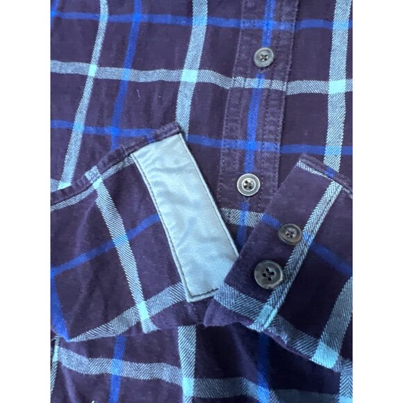 Duluth Trading Co Women's Long Sleeve Free Swingin' Flannel Shirt  Size L - Picture 10 of 11